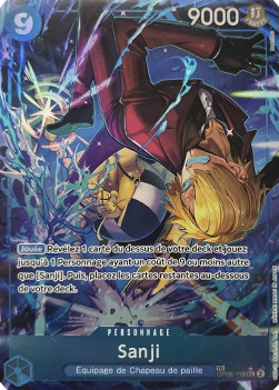 Sanji - OP-09: Emperors in the New World (op09) - French Treasure Rare - No. OP06-119