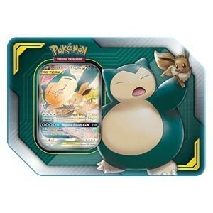 Tag Team Tins: Eevee & Snorlax GX Tin