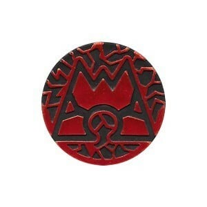 EX Team Magma vs Team Aqua: Team Magma emblem Coin (Team Magma Theme Deck)