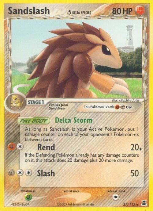Sandslash δ Delta Species