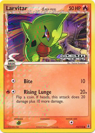 Larvitar δ Delta Species
