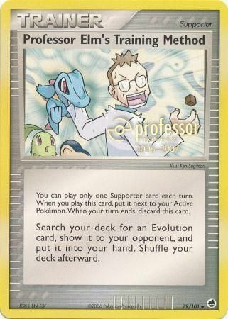 Professor Elm's Training Method