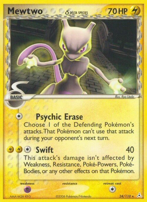 Mewtwo δ Delta Species