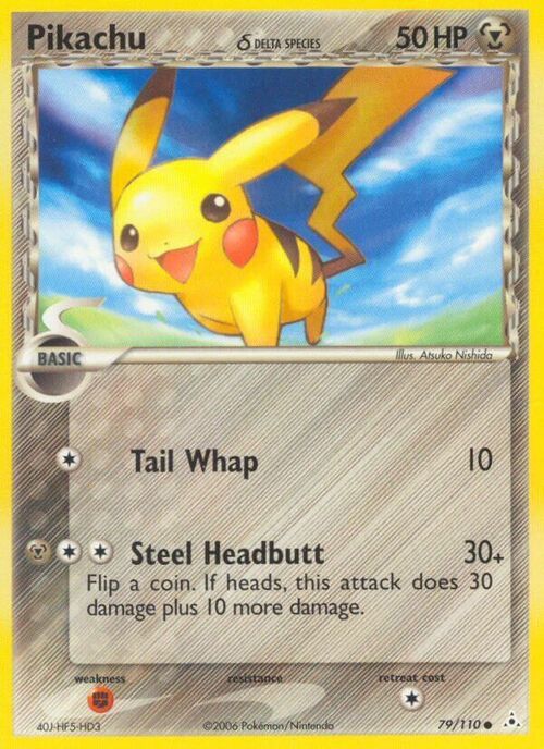 Pikachu δ Delta Species