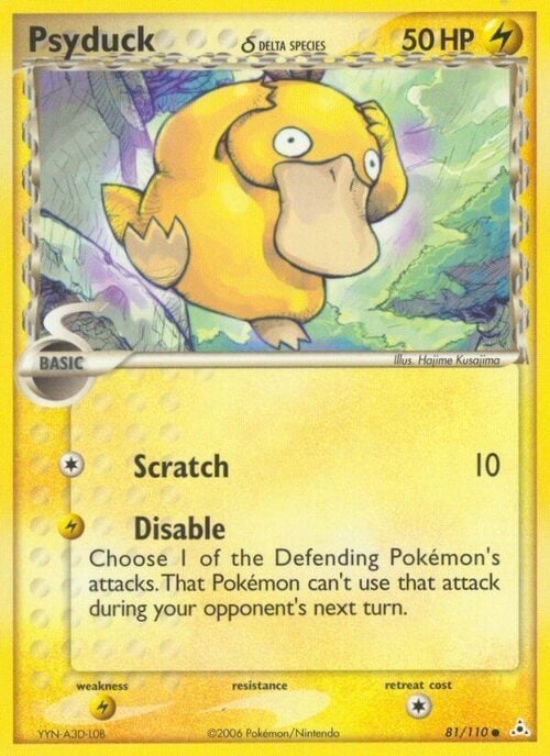 Psyduck δ Delta Species