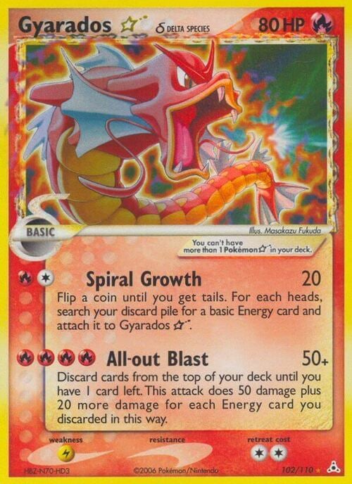 Gyarados ☆ δ Delta Species