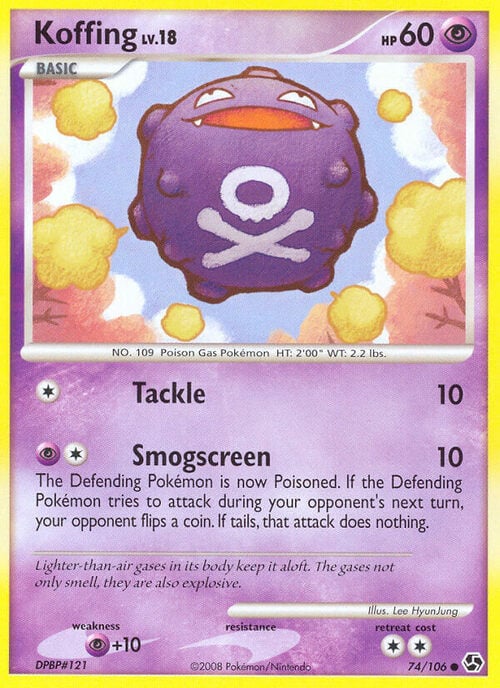 Koffing Lv.18