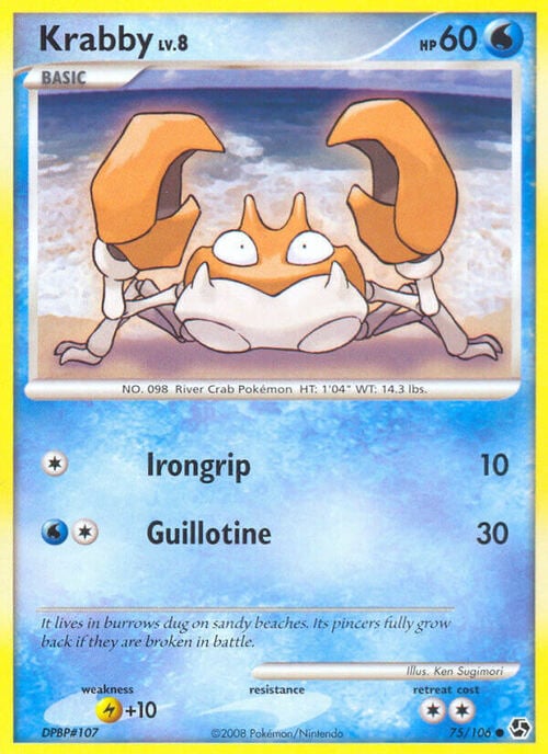 Krabby Lv.8