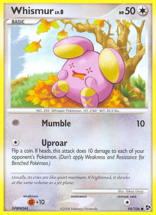 Whismur Lv.8