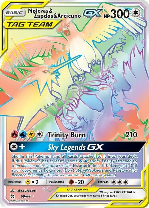 Moltres & Zapdos & Articuno GX