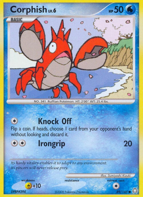 Corphish Lv.6
