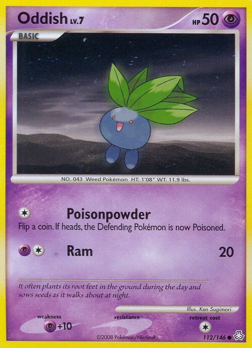 Oddish Lv.7
