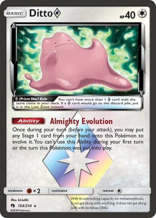 Ditto ◇ Prism Star