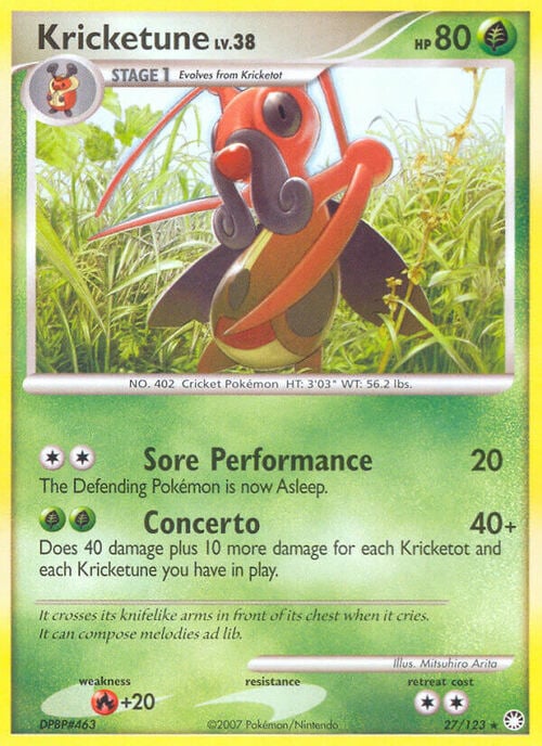 Kricketune Lv.38