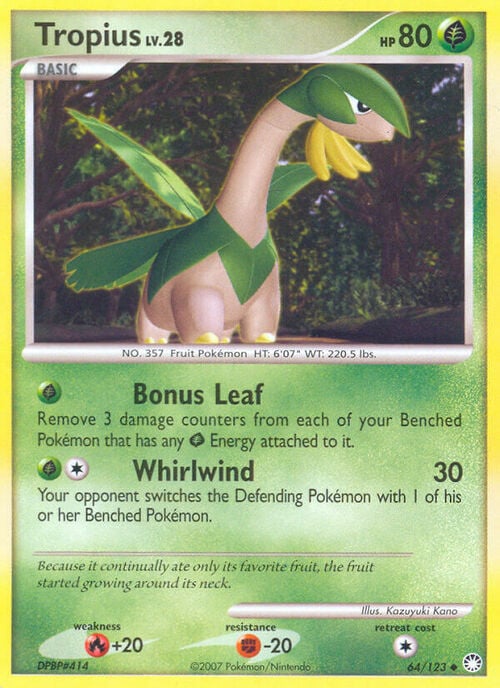 Tropius Lv.28
