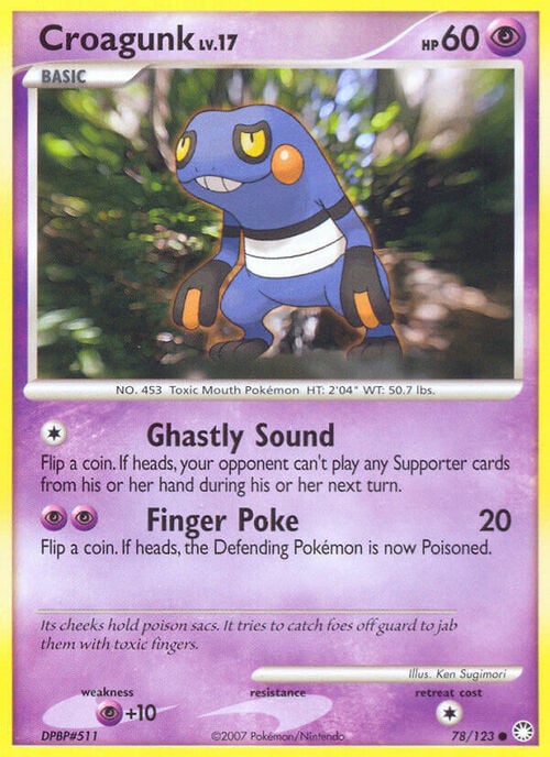 Croagunk Lv.17