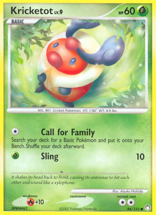 Kricketot Lv.9