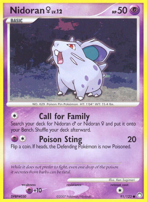 Nidoran Lv.12