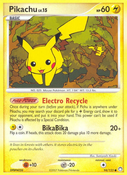 Pikachu Lv.15
