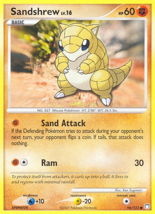 Sandshrew Lv.16