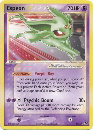 Espeon ☆ Gold Star