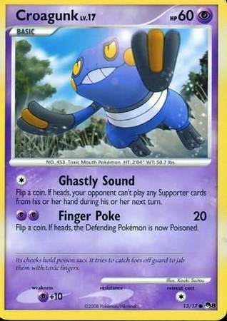 Croagunk Lv.17