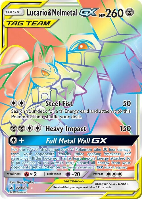 Lucario & Melmetal GX