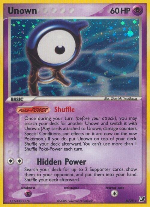 Unown sub-set Unseen Forces