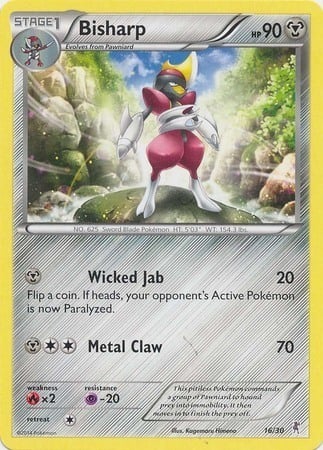 XY Trainer Kit: Bisharp