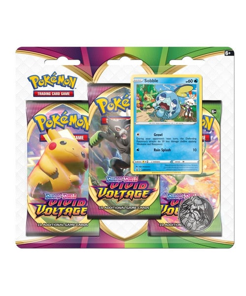 Vivid Voltage | Sobble 3-Pack Blister