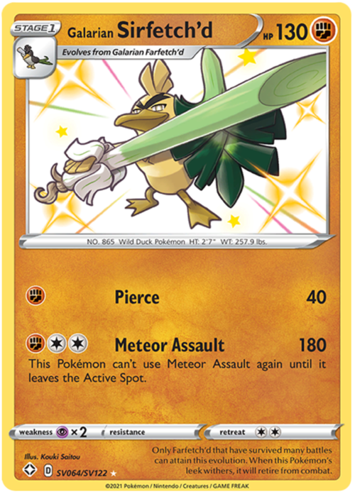 Galarian Sirfetch'd