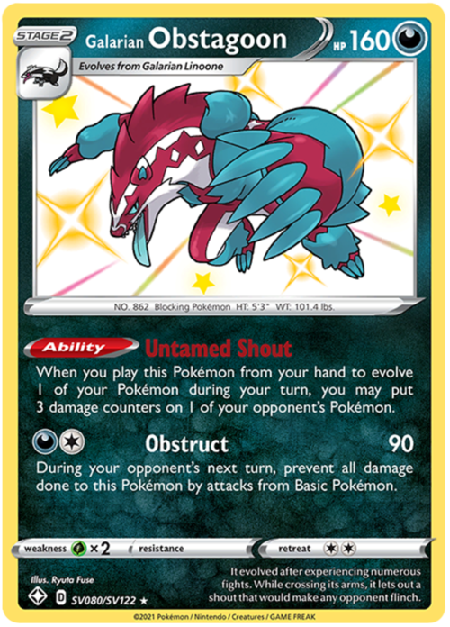 Galarian Obstagoon