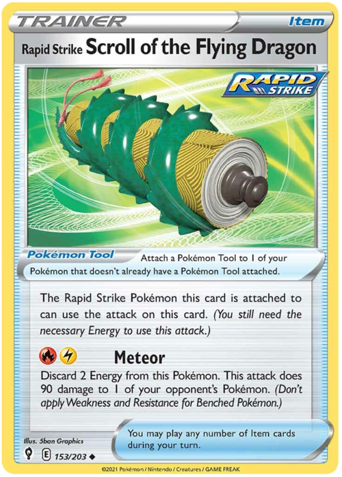 Rapid Strike Scroll of the Flying Dragon