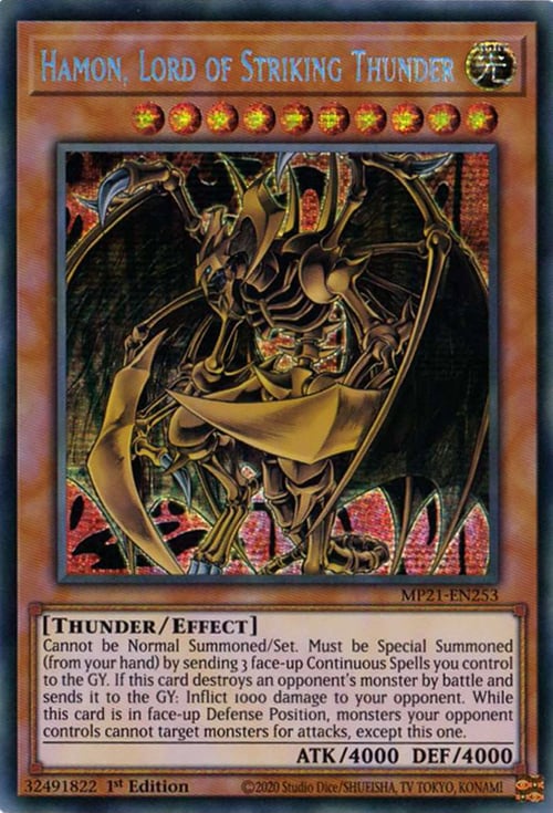 Hamon, Lord of Striking Thunder