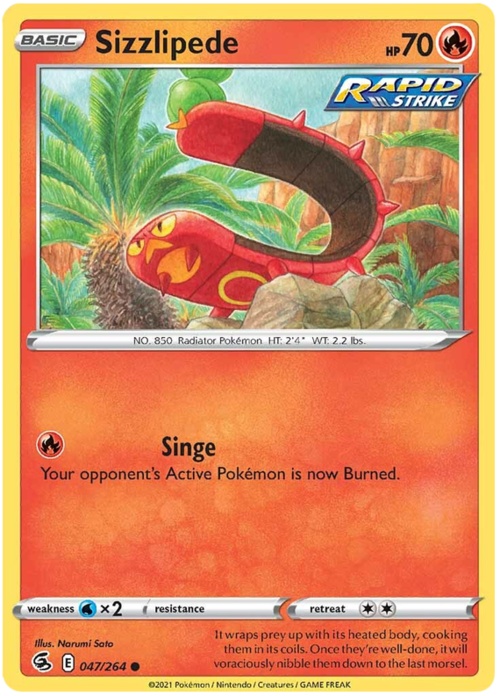 Sizzlipede