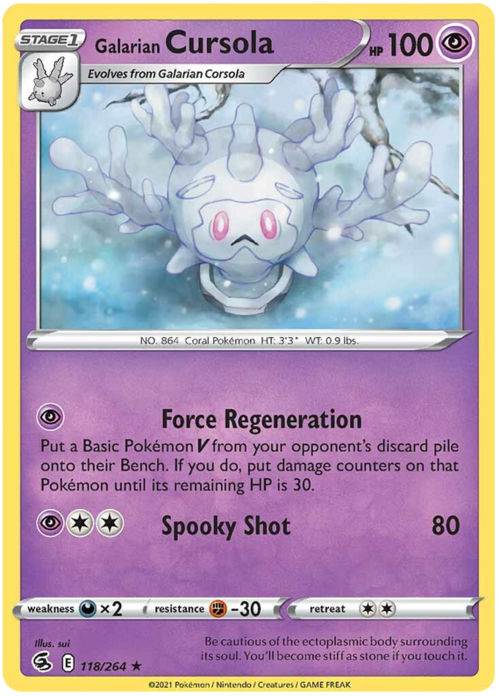 Galarian Cursola
