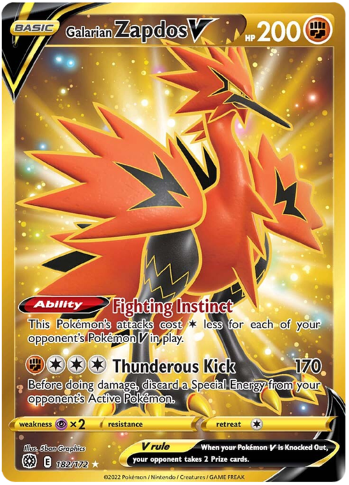 Galarian Zapdos V