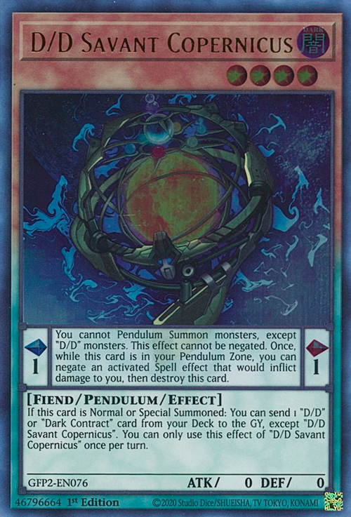 D/D Savant Copernicus