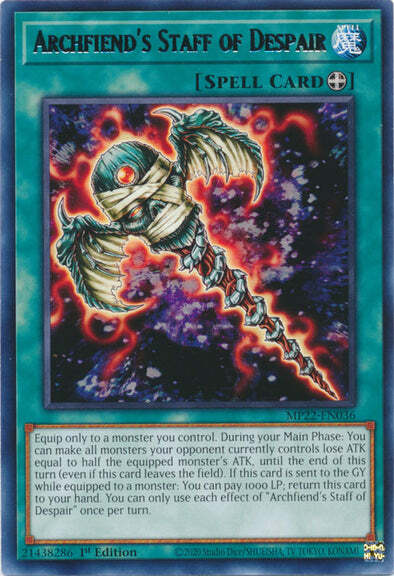 Archfiend's Staff of Despair