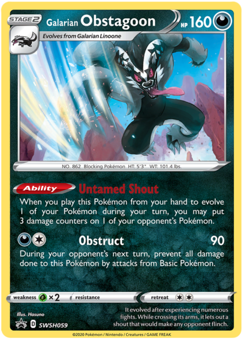 Galarian Obstagoon
