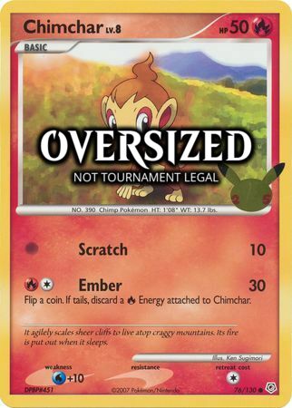 Chimchar Lv.8