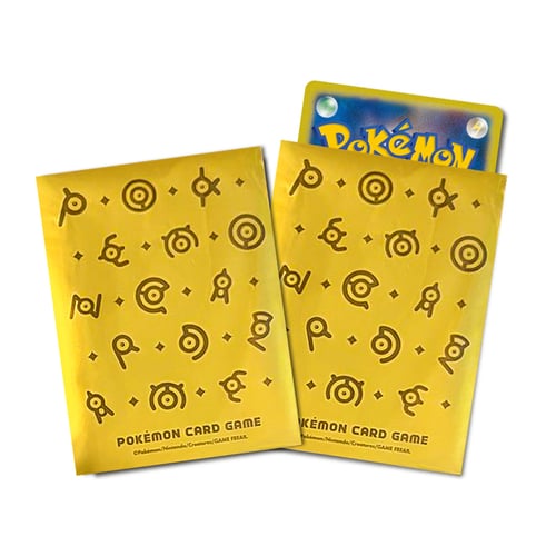 Paradigm Trigger: Golden Unown Sleeves