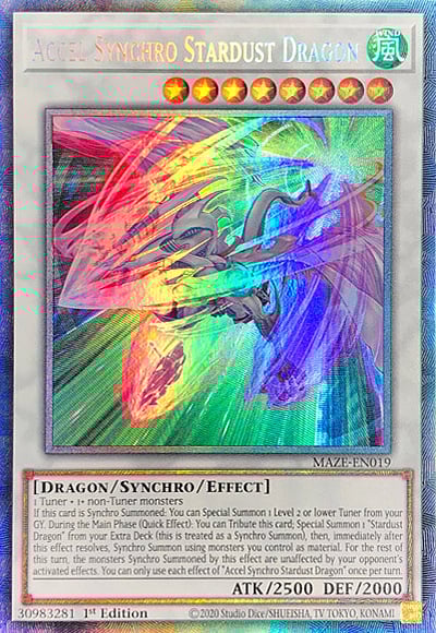 Accel Synchro Stardust Dragon