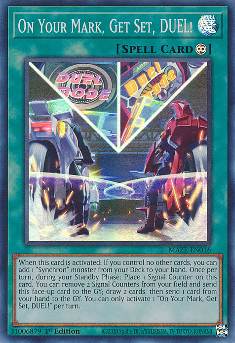 On Your Mark, Get Set, DUEL!