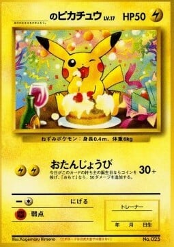 _____'s Pikachu LV.17
