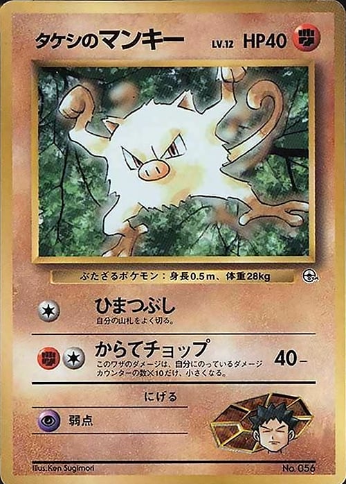 Brock's Mankey Lv.12