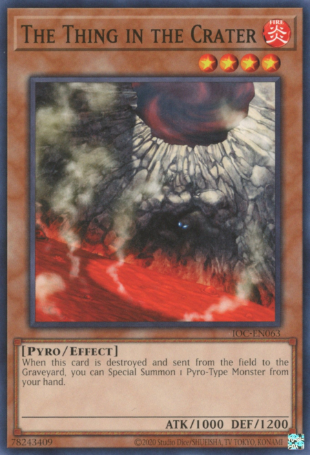 The Thing in the Crater