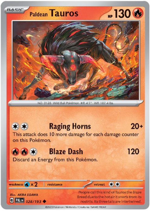 Paldean Tauros