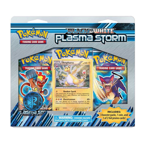 Plasma Storm: Ampharos 3-Pack Blister