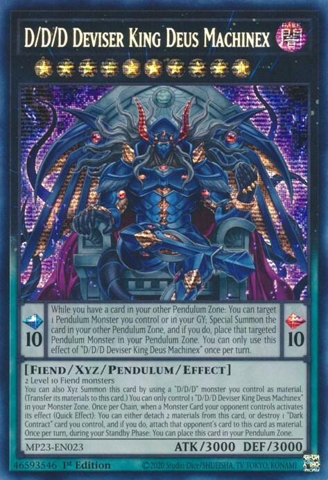 D/D/D Deviser King Deus Machinex